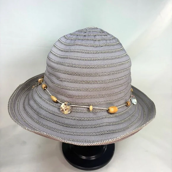 Wallaroo Hat Company Retired Ellie Taunt Tan Packable Sun Hat O/S Adjustable - Picture 9 of 13